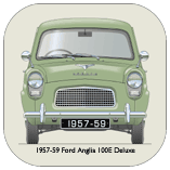 Ford Anglia 100E Deluxe 1957-59 Coaster 1